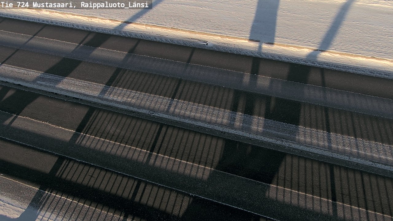 Weather Camera Image Road 724 Mustasaari, Raippaluoto, west, Mustasaari, Pohjanmaa