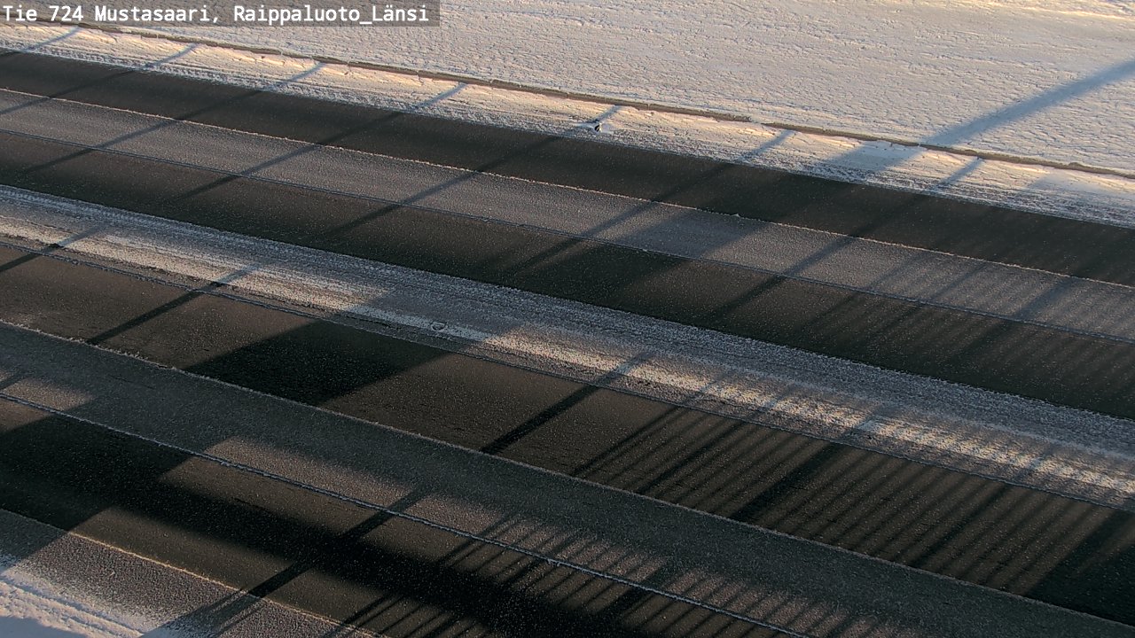 Weather Camera Image Road 724 Mustasaari, Raippaluoto, west, Mustasaari, Pohjanmaa