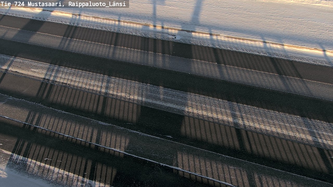 Weather Camera Image Road 724 Mustasaari, Raippaluoto, west, Mustasaari, Pohjanmaa