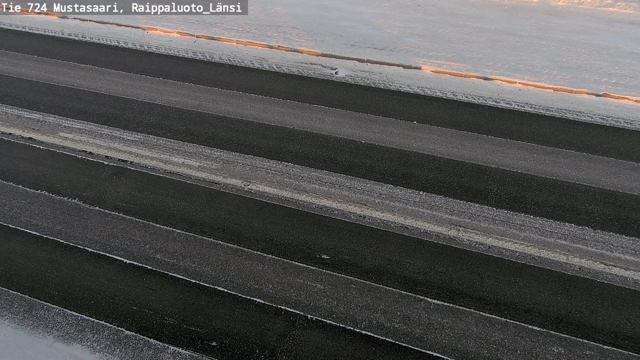 Weather Camera Image Road 724 Mustasaari, Raippaluoto, west, Mustasaari, Pohjanmaa