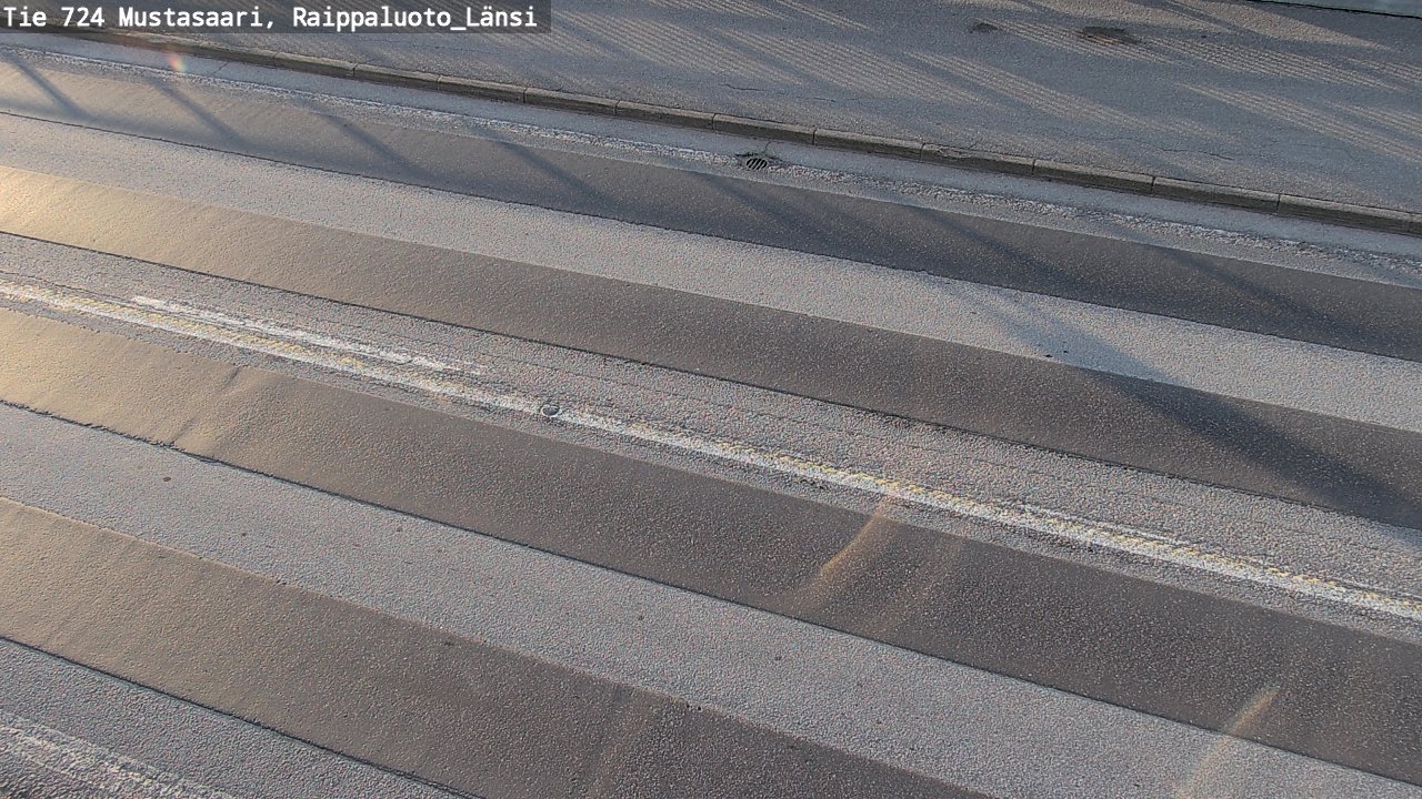 Weather Camera Image Road 724 Mustasaari, Raippaluoto, west, Mustasaari, Pohjanmaa