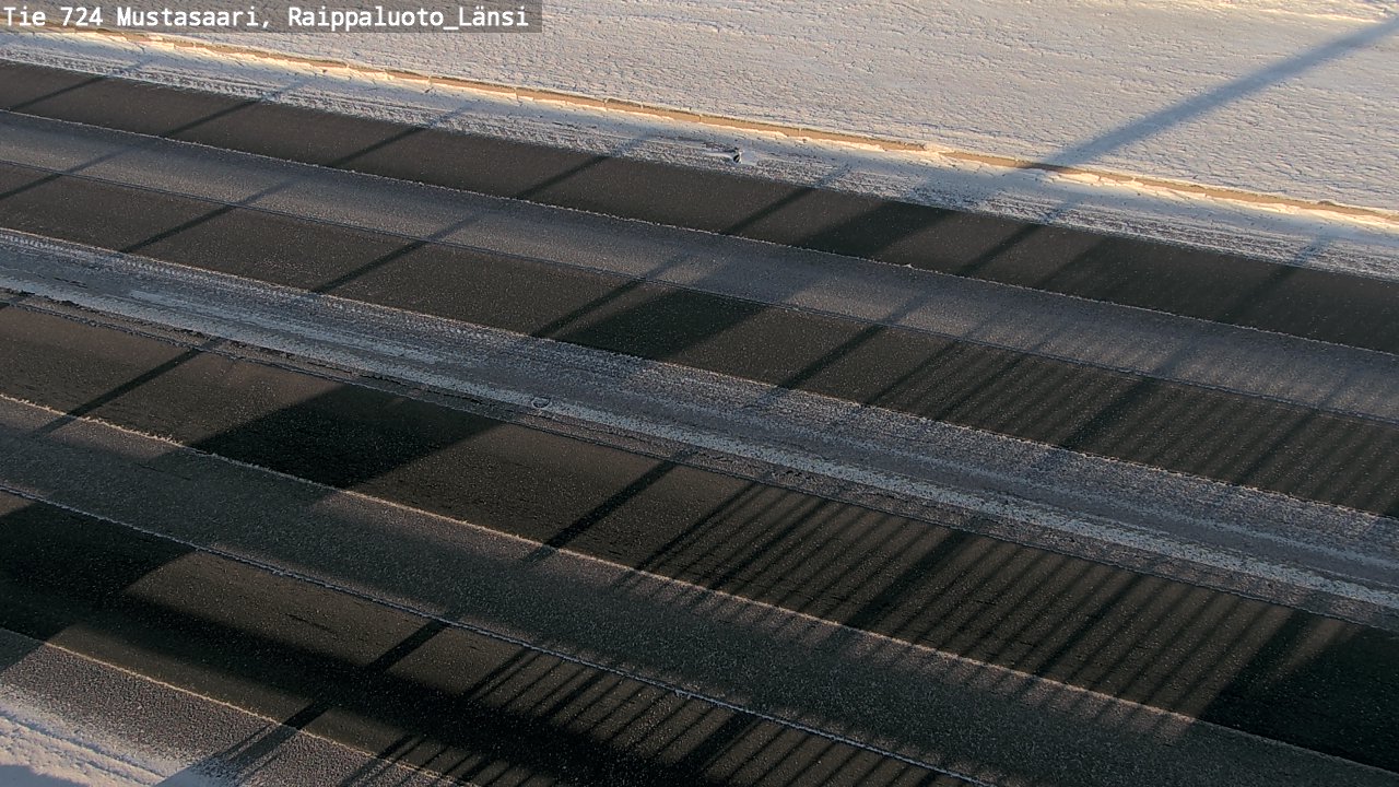 Weather Camera Image Road 724 Mustasaari, Raippaluoto, west, Mustasaari, Pohjanmaa