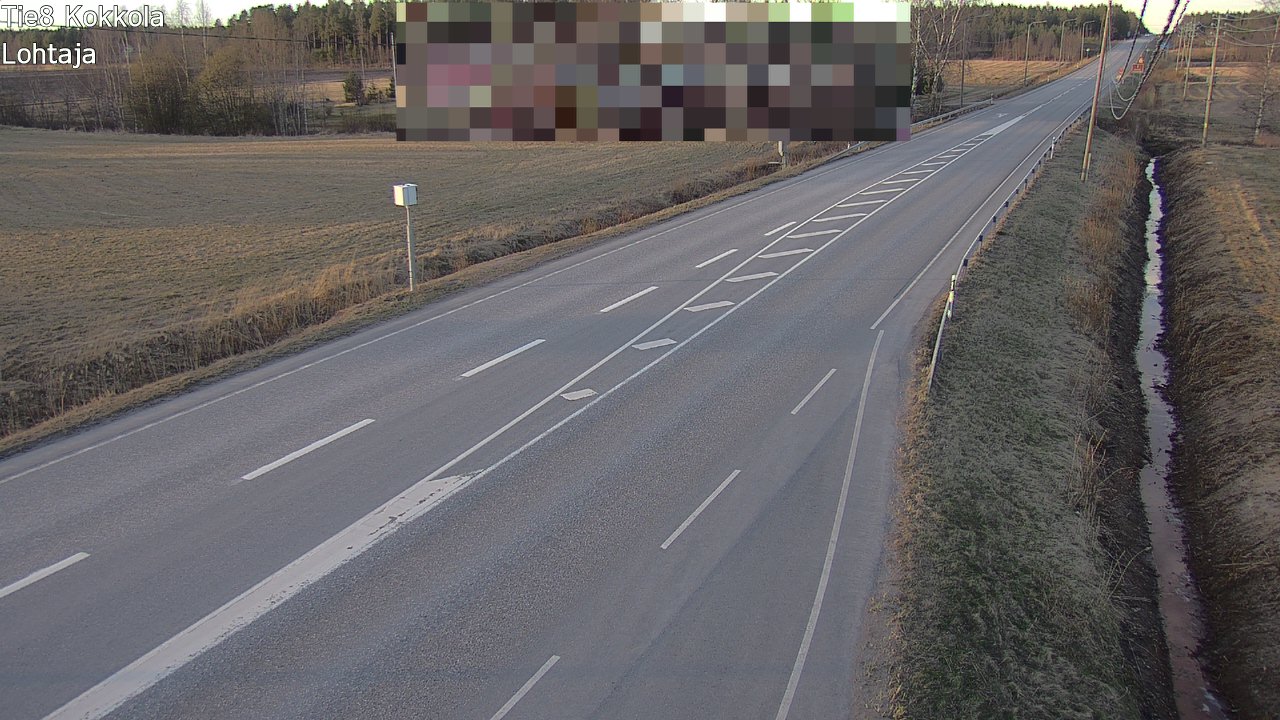 Weather Camera Image Road 8 Kokkola, Lohtaja, Kokkola, Keski-Pohjanmaa