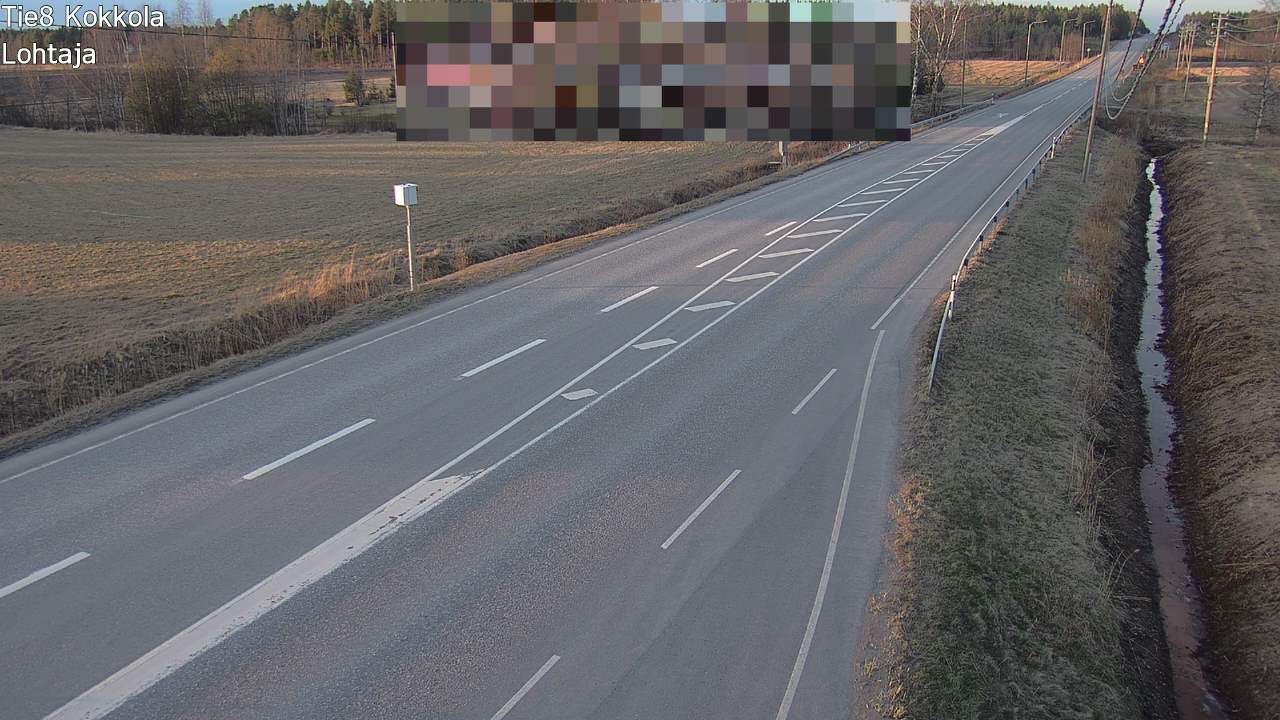 Weather Camera Image Road 8 Kokkola, Lohtaja, Kokkola, Keski-Pohjanmaa