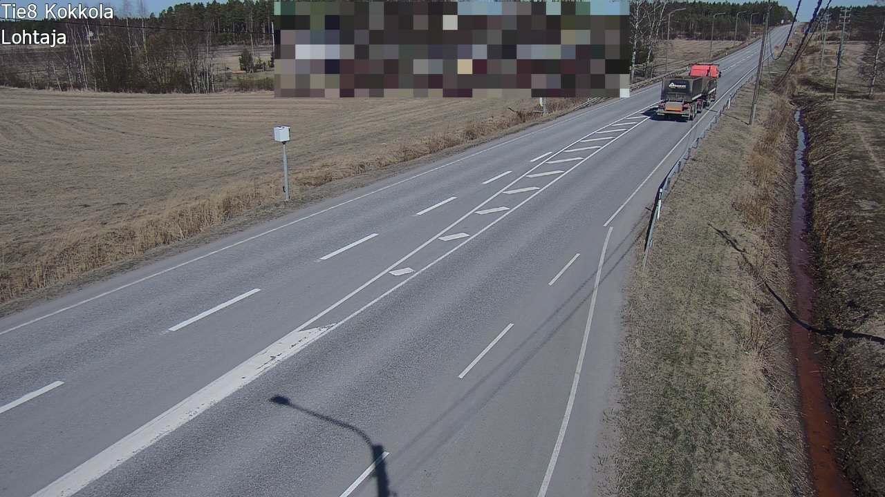 Kelikamerat Kuva Tie 8 Kokkola, Lohtaja, Kokkola, Keski-Pohjanmaa