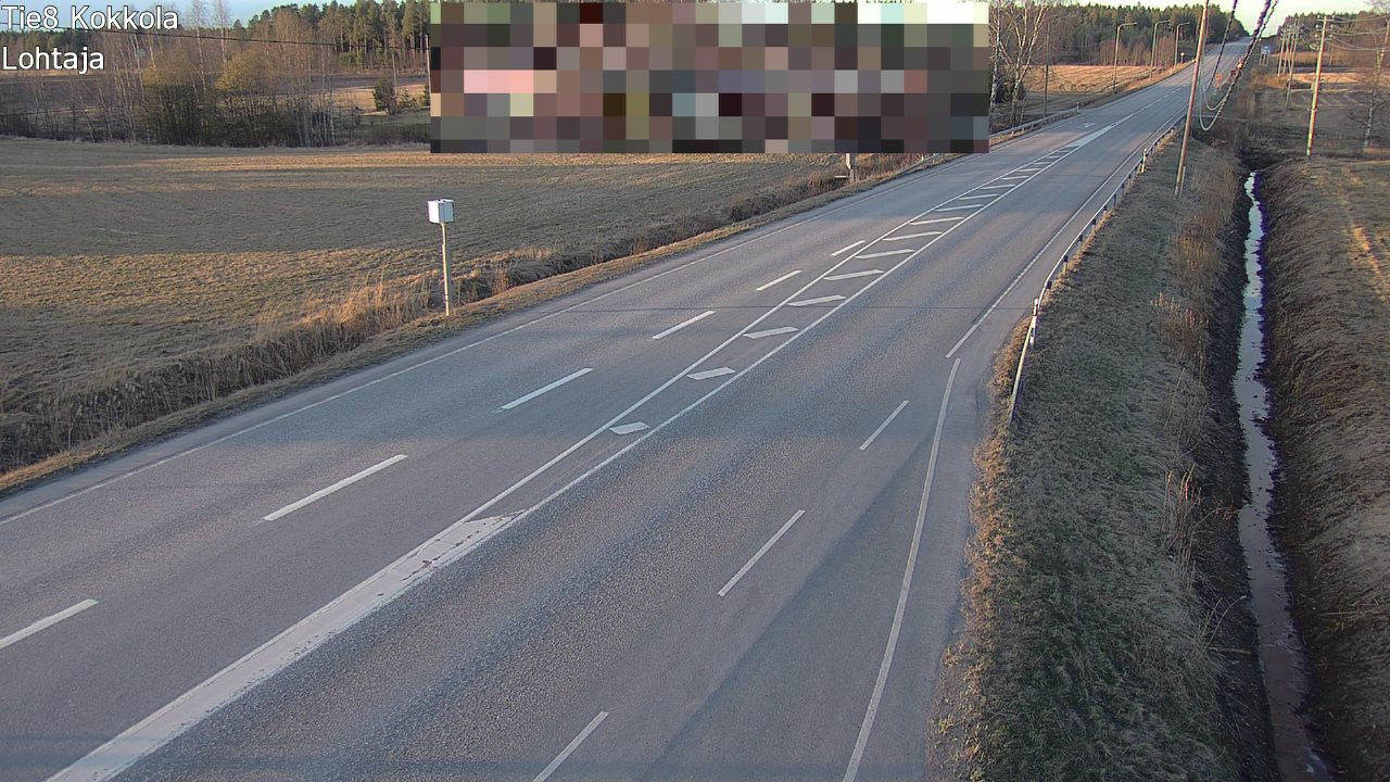 Weather Camera Image Road 8 Kokkola, Lohtaja, Kokkola, Keski-Pohjanmaa