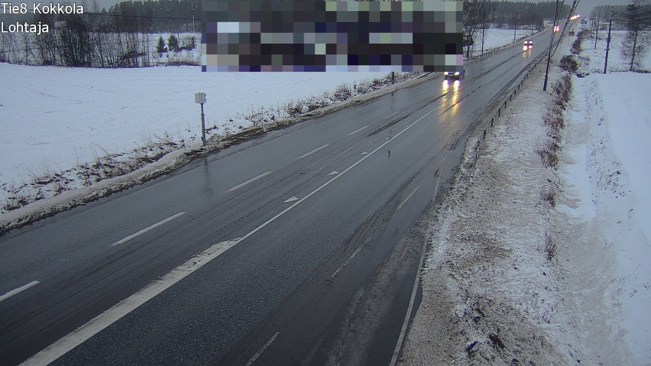 Weather Camera Image Väg 8 Karleby, Lochteå, Kokkola, Keski-Pohjanmaa