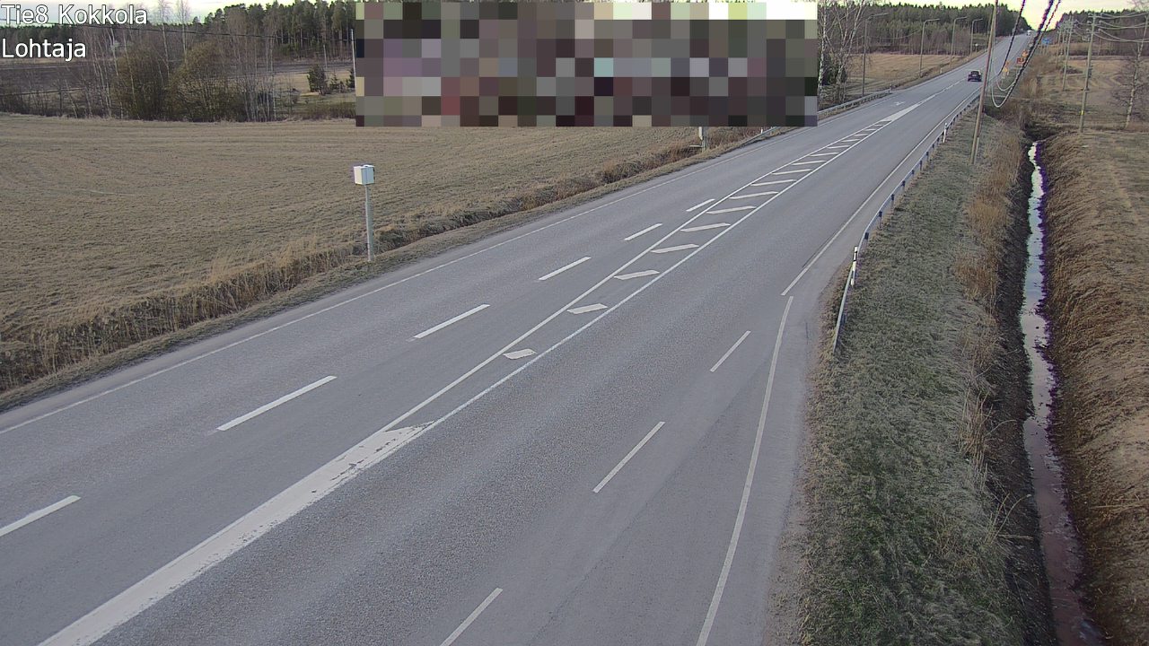 Weather Camera Image Road 8 Kokkola, Lohtaja, Kokkola, Keski-Pohjanmaa