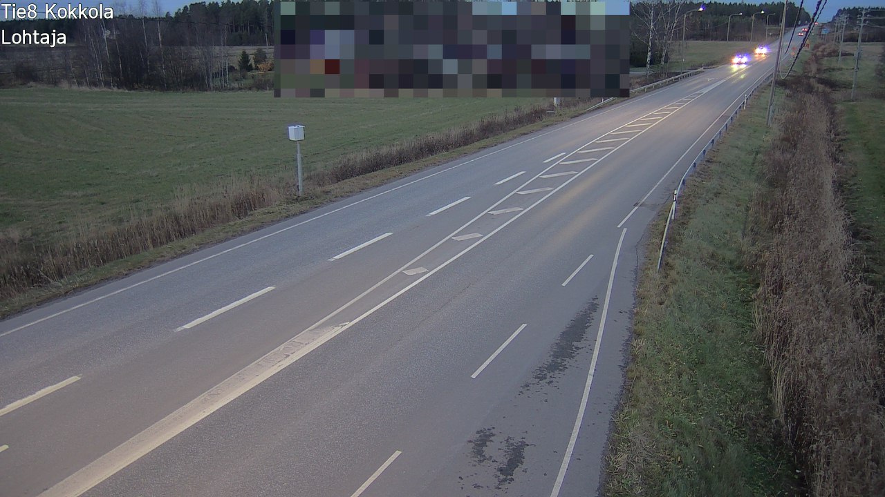 Kelikamerat Kuva Tie 8 Kokkola, Lohtaja, Kokkola, Keski-Pohjanmaa