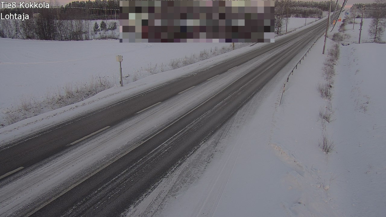 Weather Camera Image Road 8 Kokkola, Lohtaja, Kokkola, Keski-Pohjanmaa