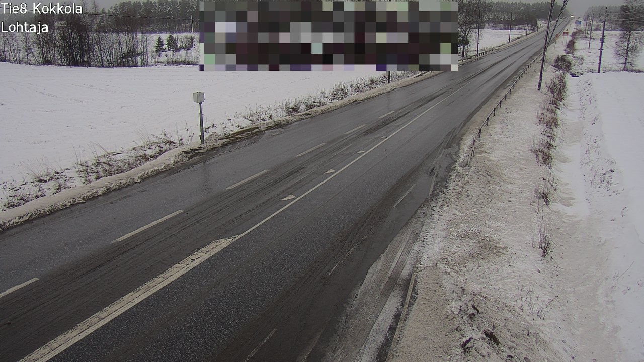 Weather Camera Image Väg 8 Karleby, Lochteå, Kokkola, Keski-Pohjanmaa