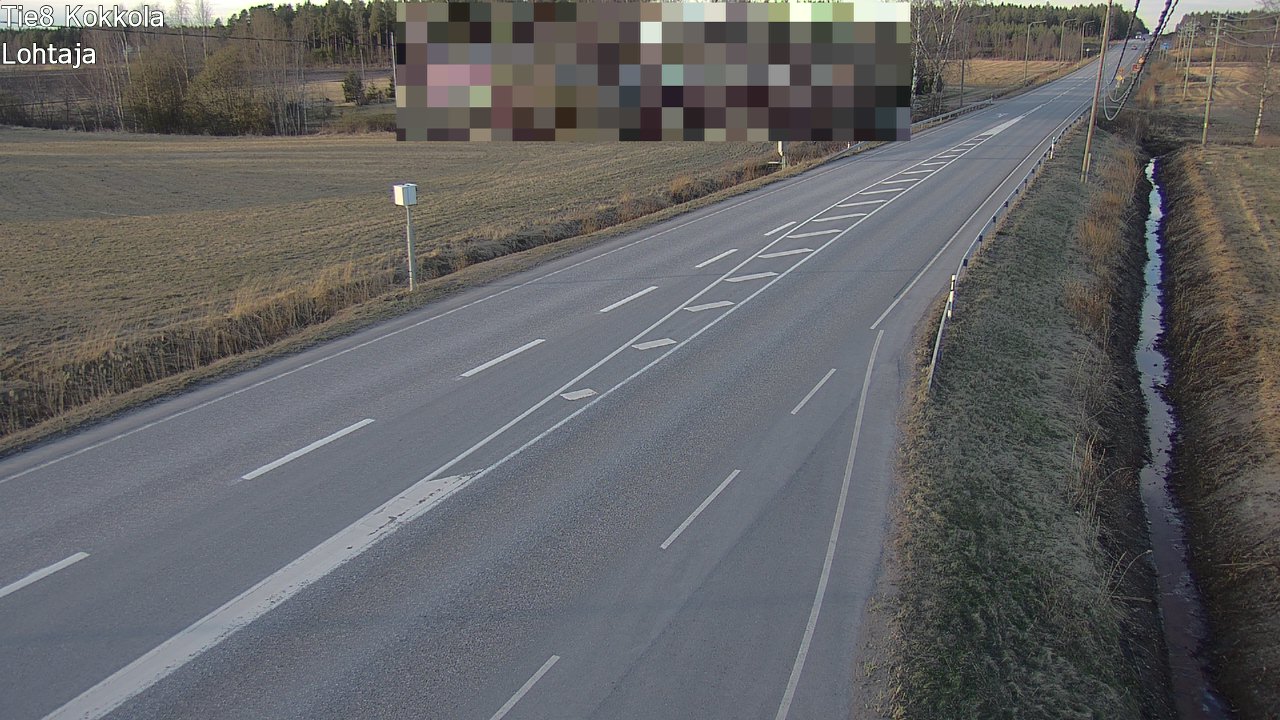 Weather Camera Image Road 8 Kokkola, Lohtaja, Kokkola, Keski-Pohjanmaa