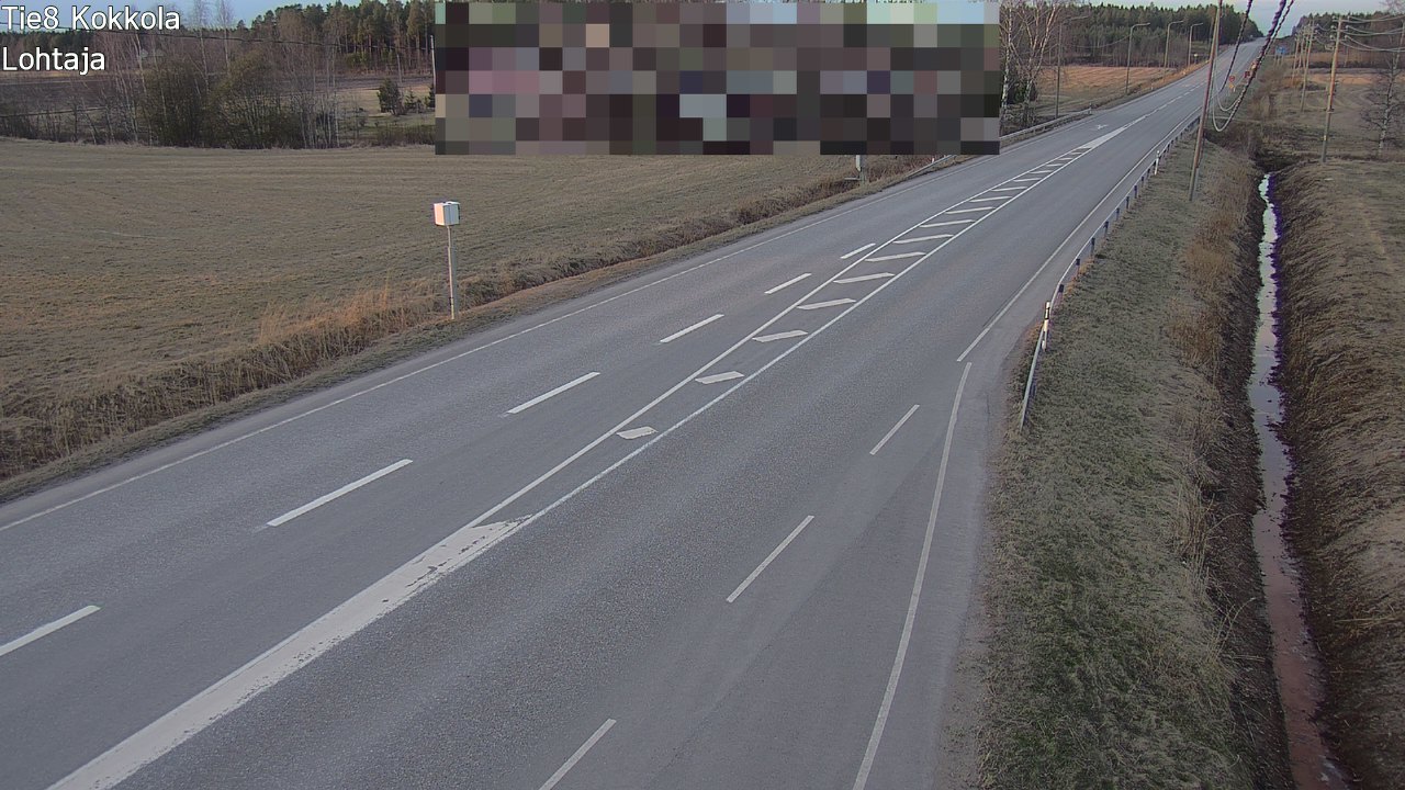 Weather Camera Image Road 8 Kokkola, Lohtaja, Kokkola, Keski-Pohjanmaa