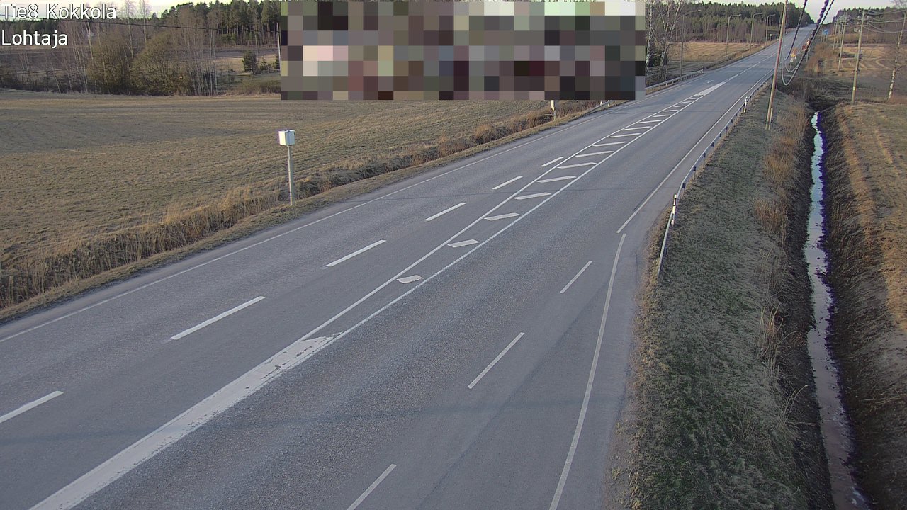 Weather Camera Image Road 8 Kokkola, Lohtaja, Kokkola, Keski-Pohjanmaa