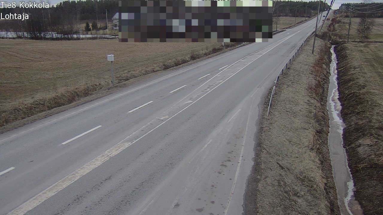 Weather Camera Image Road 8 Kokkola, Lohtaja, Kokkola, Keski-Pohjanmaa