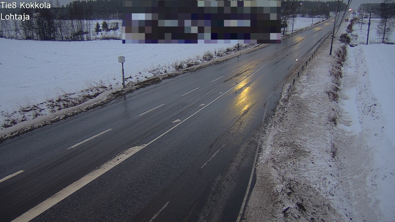 Weather Camera Image Väg 8 Karleby, Lochteå, Kokkola, Keski-Pohjanmaa
