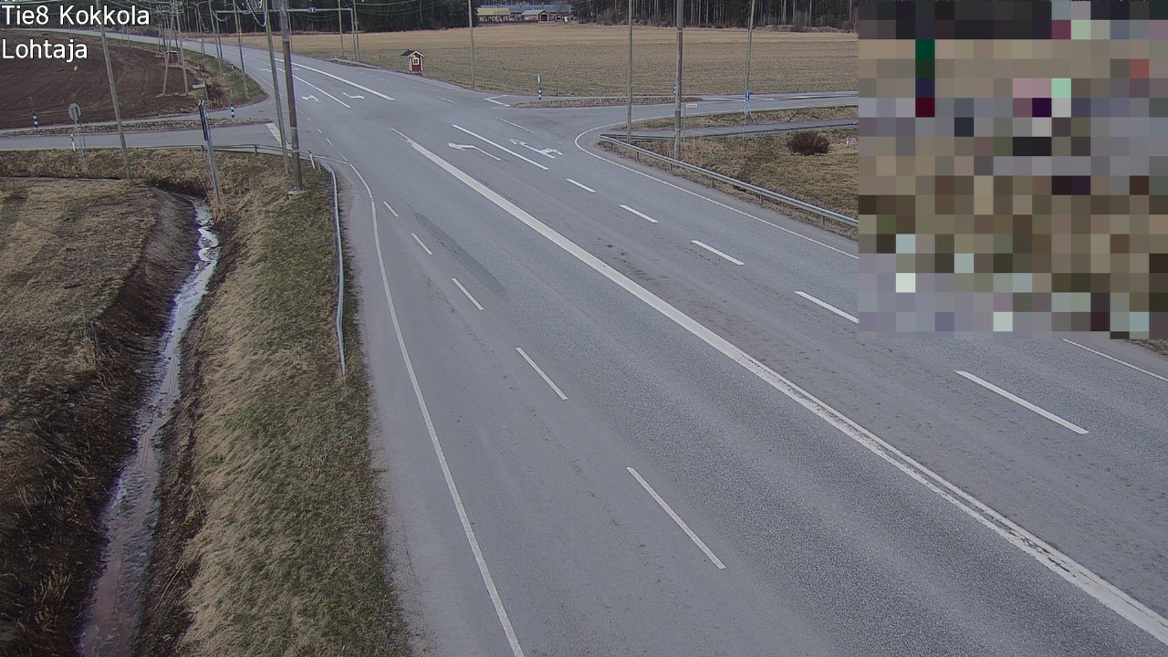 Weather Camera Image Väg 8 Karleby, Lochteå, Kokkola, Keski-Pohjanmaa
