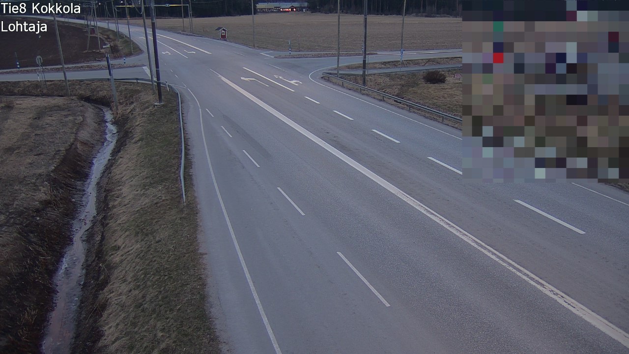 Weather Camera Image Road 8 Kokkola, Lohtaja, Kokkola, Keski-Pohjanmaa