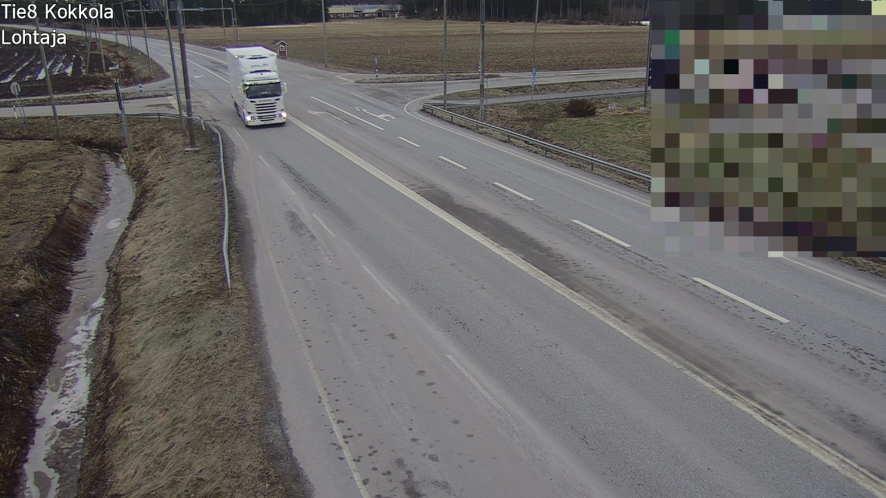Weather Camera Image Väg 8 Karleby, Lochteå, Kokkola, Keski-Pohjanmaa