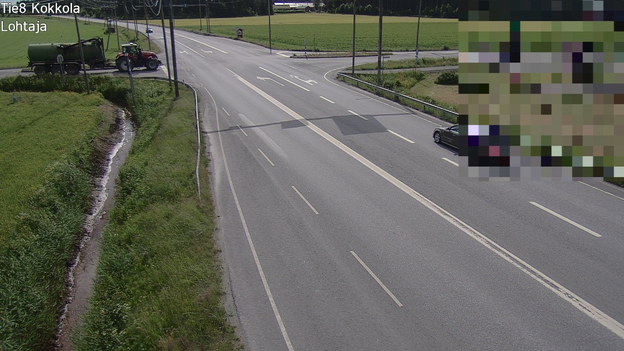 Weather Camera Image Väg 8 Karleby, Lochteå, Kokkola, Keski-Pohjanmaa