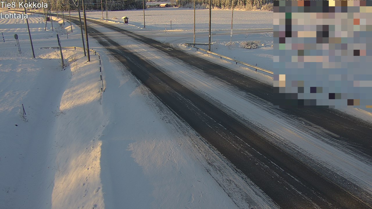 Weather Camera Image Väg 8 Karleby, Lochteå, Kokkola, Keski-Pohjanmaa