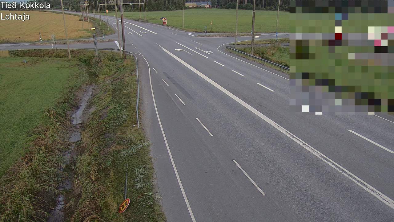 Weather Camera Image Road 8 Kokkola, Lohtaja, Kokkola, Keski-Pohjanmaa