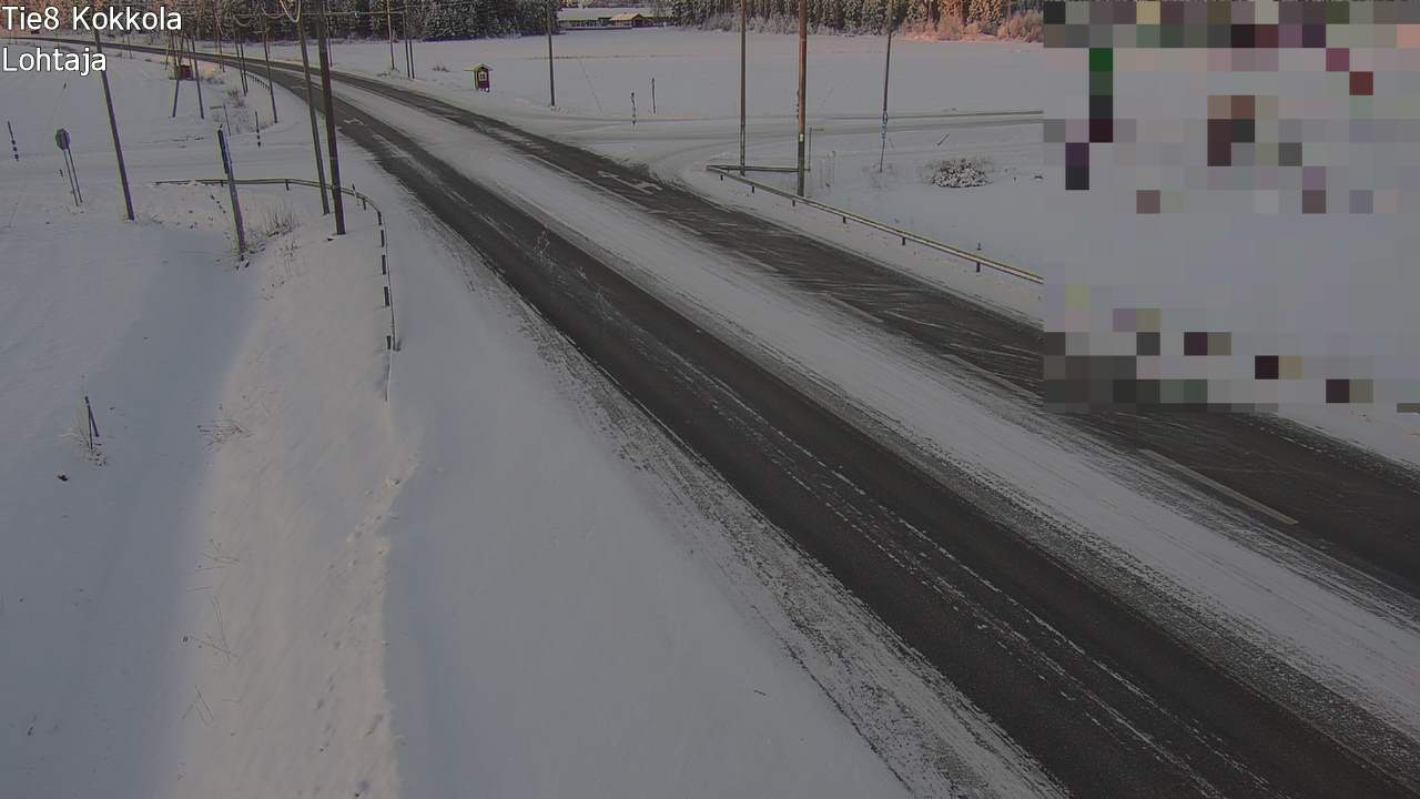 Weather Camera Image Väg 8 Karleby, Lochteå, Kokkola, Keski-Pohjanmaa