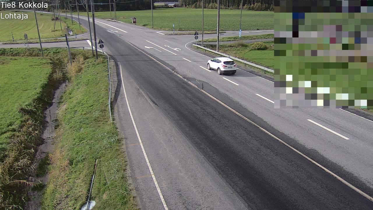 Weather Camera Image Road 8 Kokkola, Lohtaja, Kokkola, Keski-Pohjanmaa