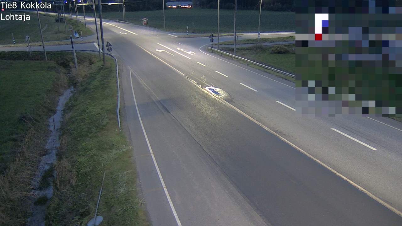 Weather Camera Image Road 8 Kokkola, Lohtaja, Kokkola, Keski-Pohjanmaa