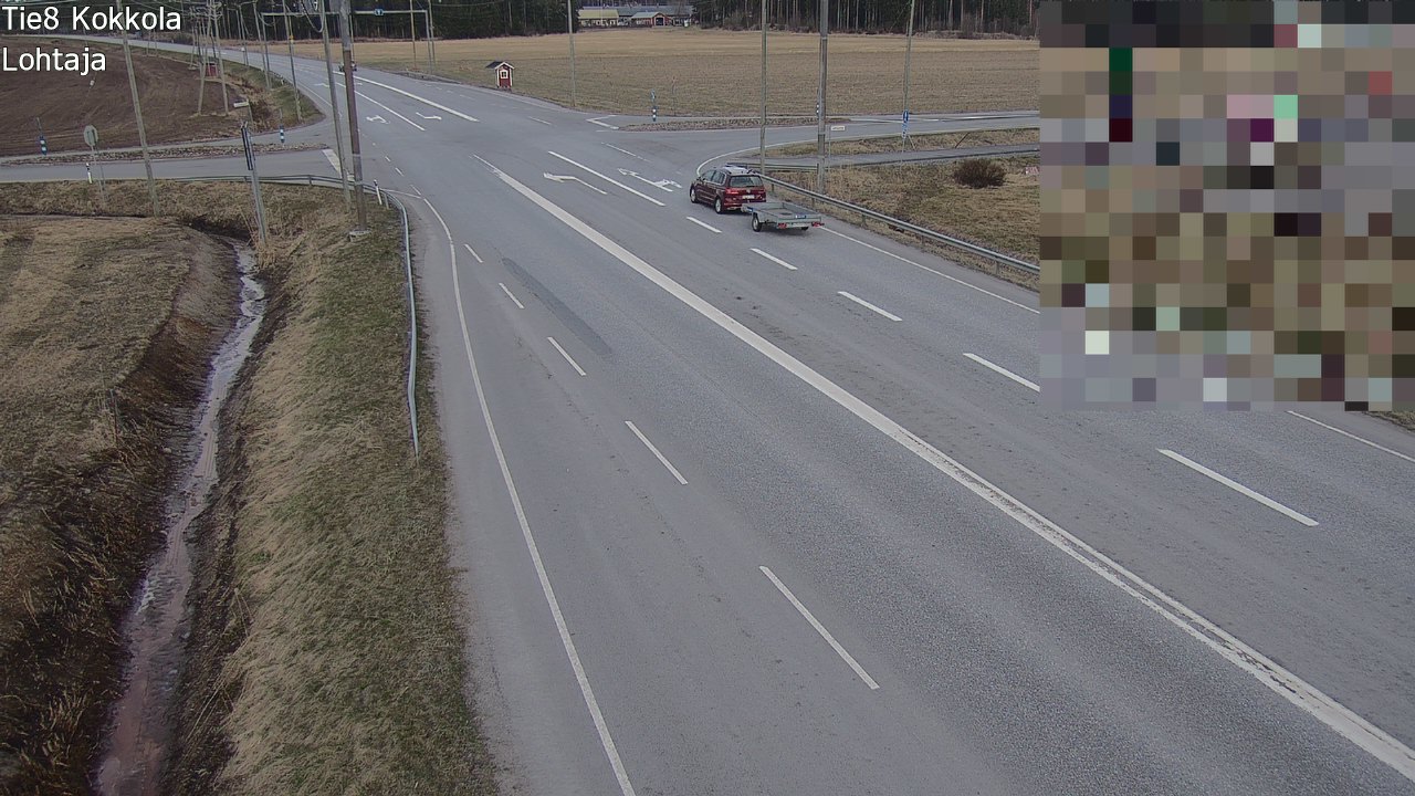 Weather Camera Image Road 8 Kokkola, Lohtaja, Kokkola, Keski-Pohjanmaa