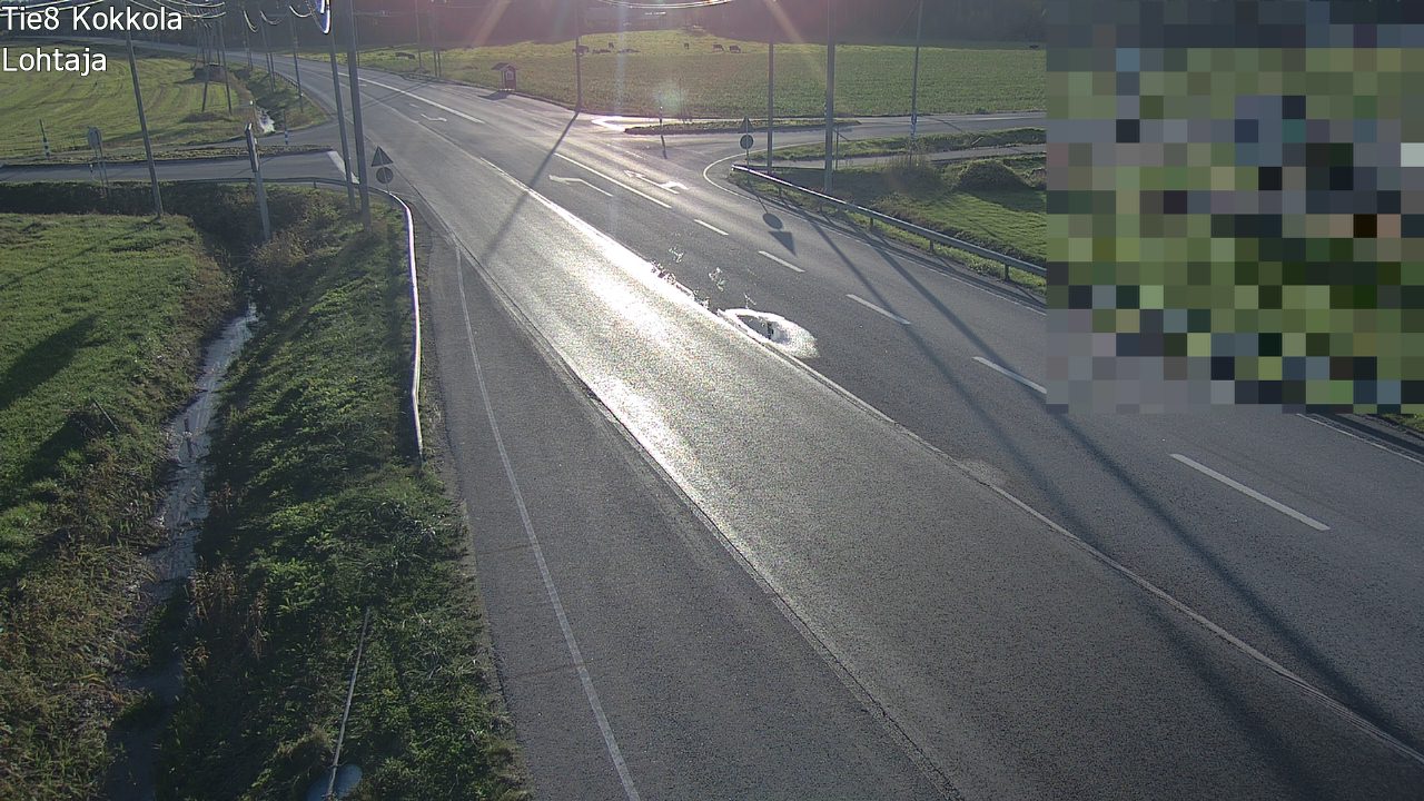 Weather Camera Image Road 8 Kokkola, Lohtaja, Kokkola, Keski-Pohjanmaa