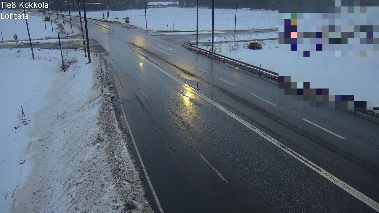 Weather Camera Image Väg 8 Karleby, Lochteå, Kokkola, Keski-Pohjanmaa