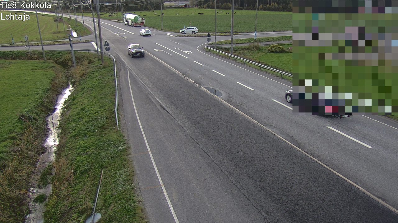 Weather Camera Image Road 8 Kokkola, Lohtaja, Kokkola, Keski-Pohjanmaa