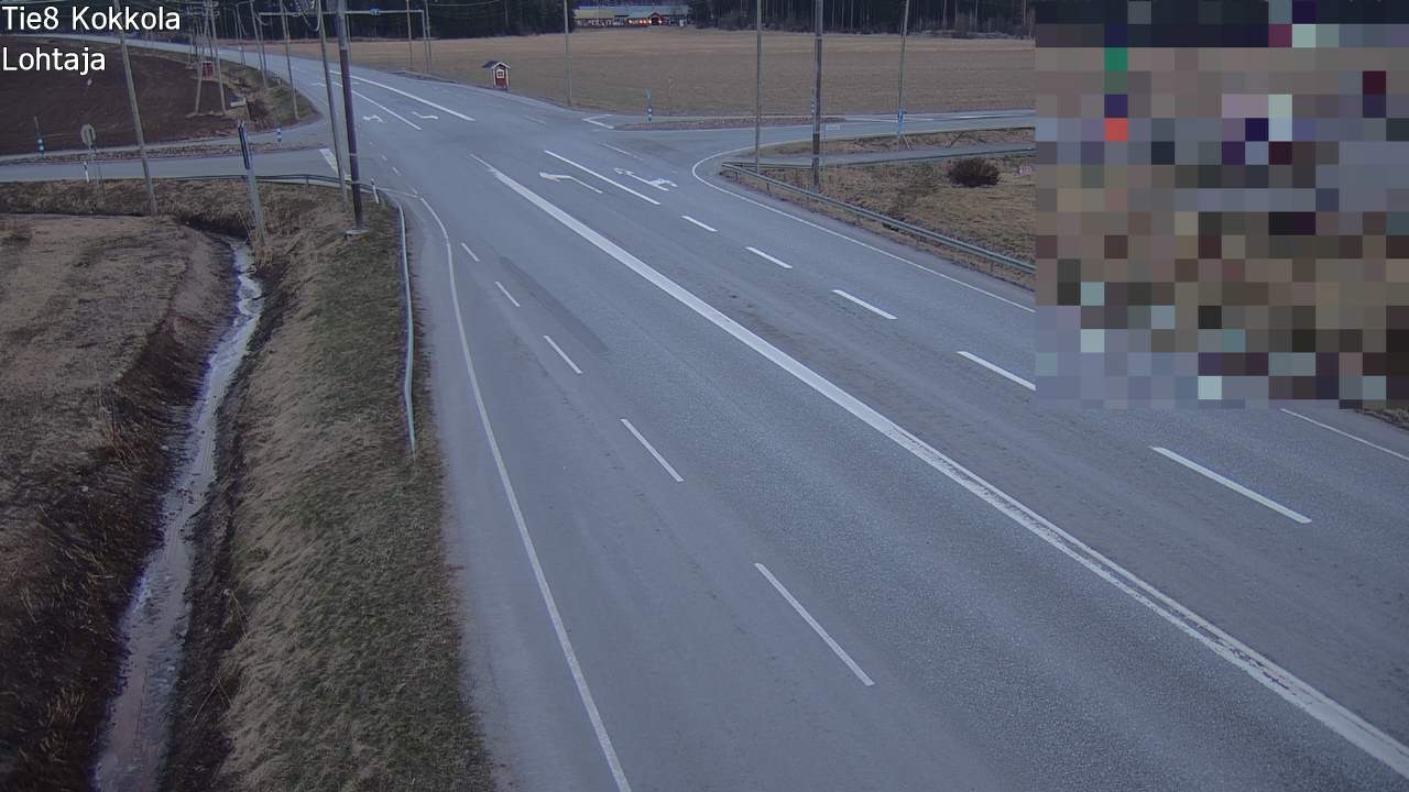Weather Camera Image Road 8 Kokkola, Lohtaja, Kokkola, Keski-Pohjanmaa