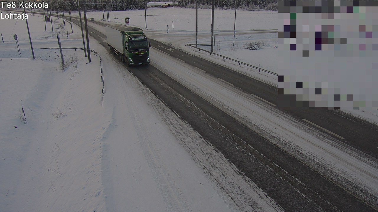 Weather Camera Image Väg 8 Karleby, Lochteå, Kokkola, Keski-Pohjanmaa