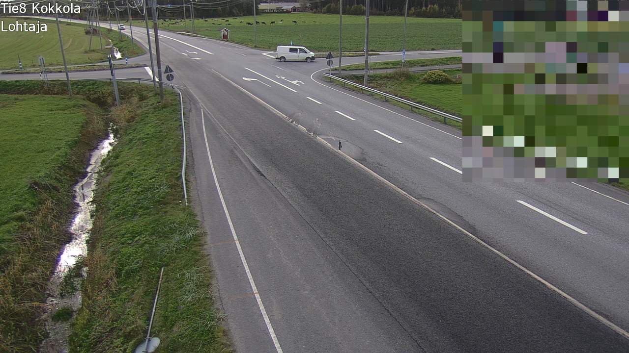 Weather Camera Image Road 8 Kokkola, Lohtaja, Kokkola, Keski-Pohjanmaa