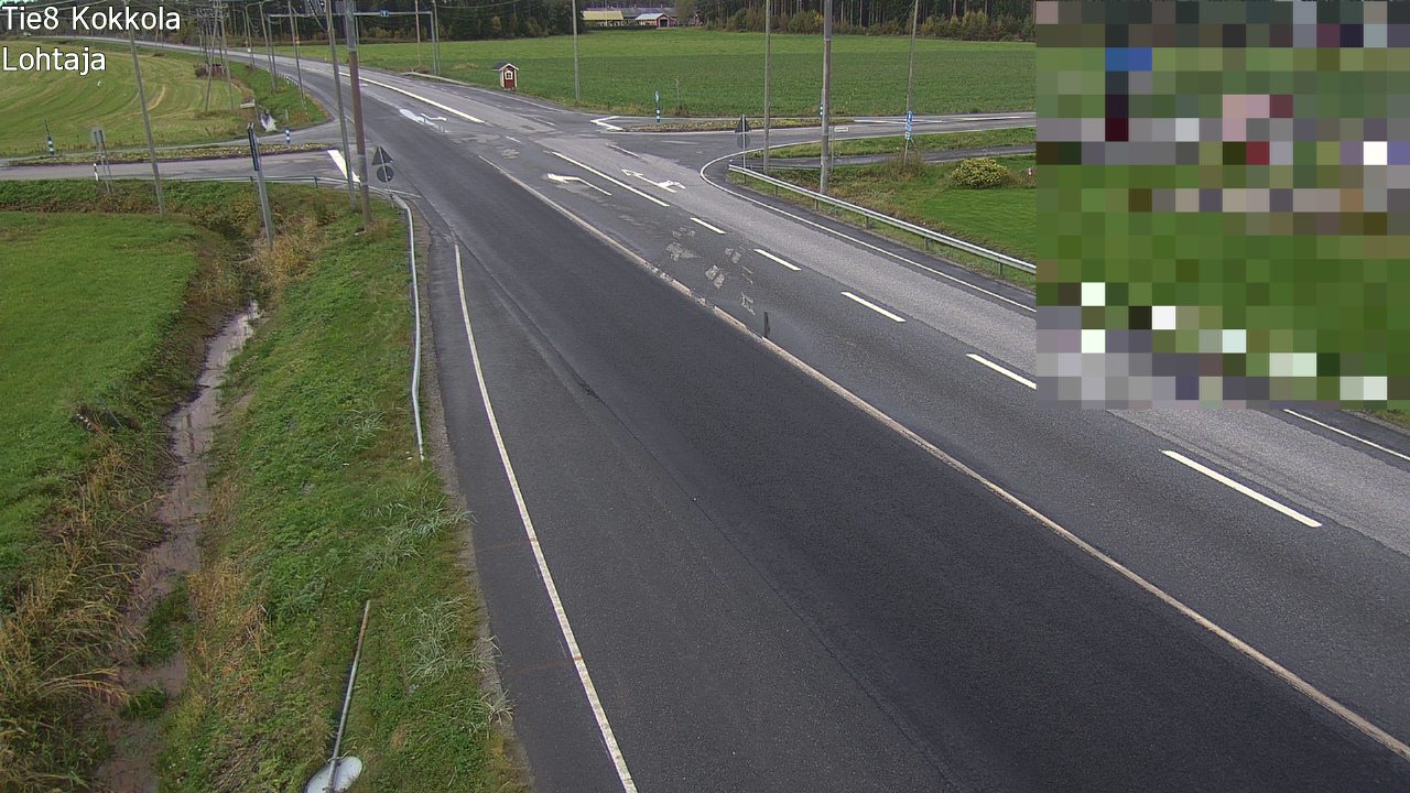 Weather Camera Image Road 8 Kokkola, Lohtaja, Kokkola, Keski-Pohjanmaa