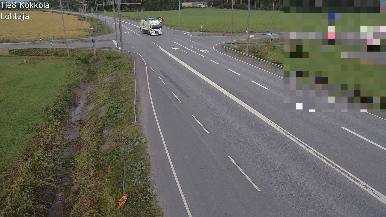 Weather Camera Image Road 8 Kokkola, Lohtaja, Kokkola, Keski-Pohjanmaa