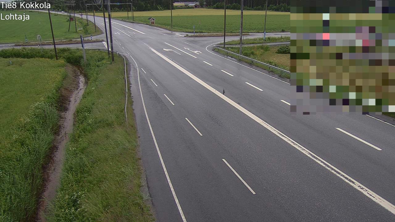 Weather Camera Image Väg 8 Karleby, Lochteå, Kokkola, Keski-Pohjanmaa