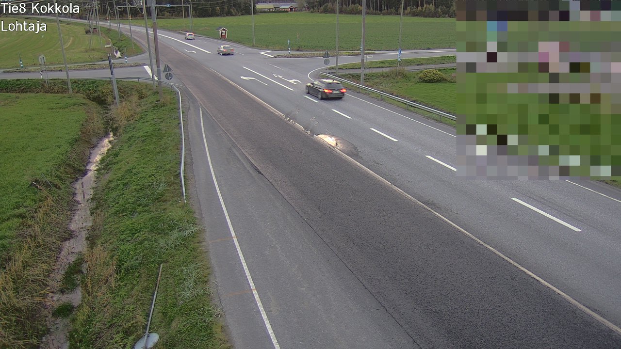 Weather Camera Image Road 8 Kokkola, Lohtaja, Kokkola, Keski-Pohjanmaa