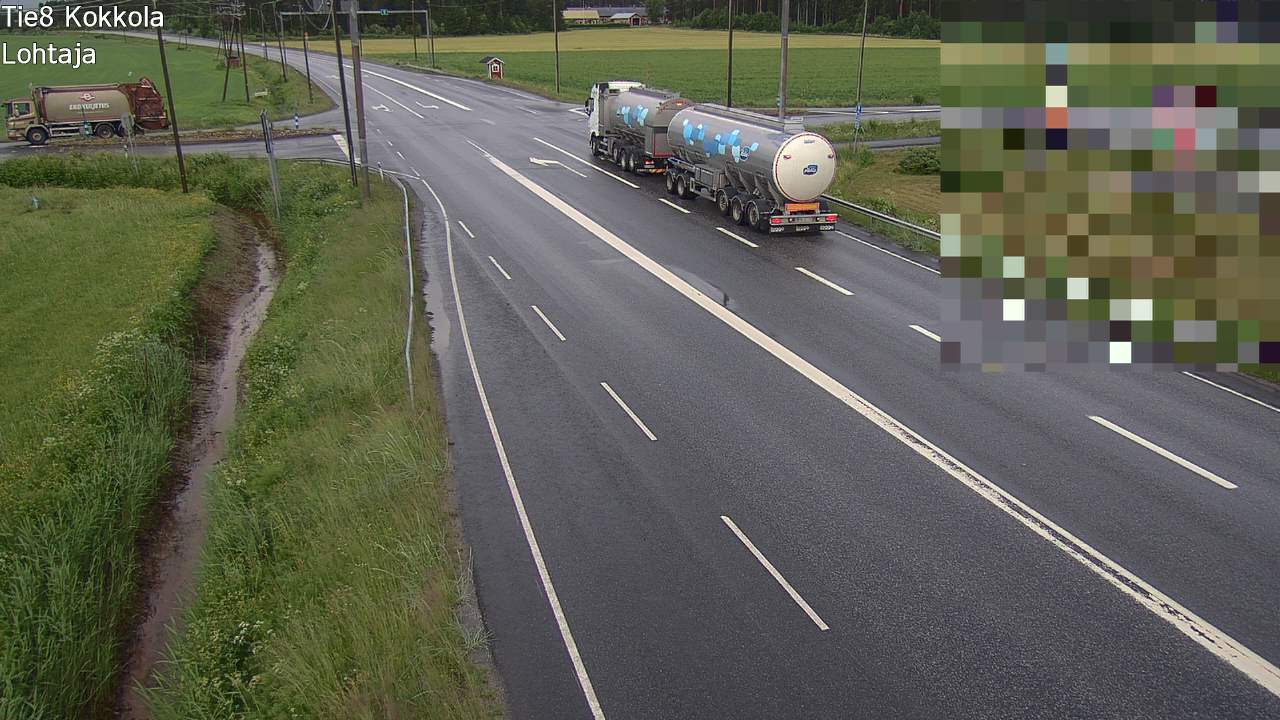 Weather Camera Image Road 8 Kokkola, Lohtaja, Kokkola, Keski-Pohjanmaa