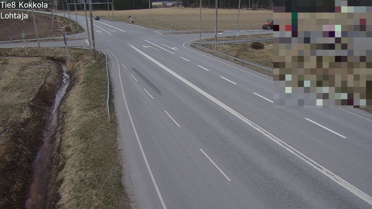 Weather Camera Image Väg 8 Karleby, Lochteå, Kokkola, Keski-Pohjanmaa