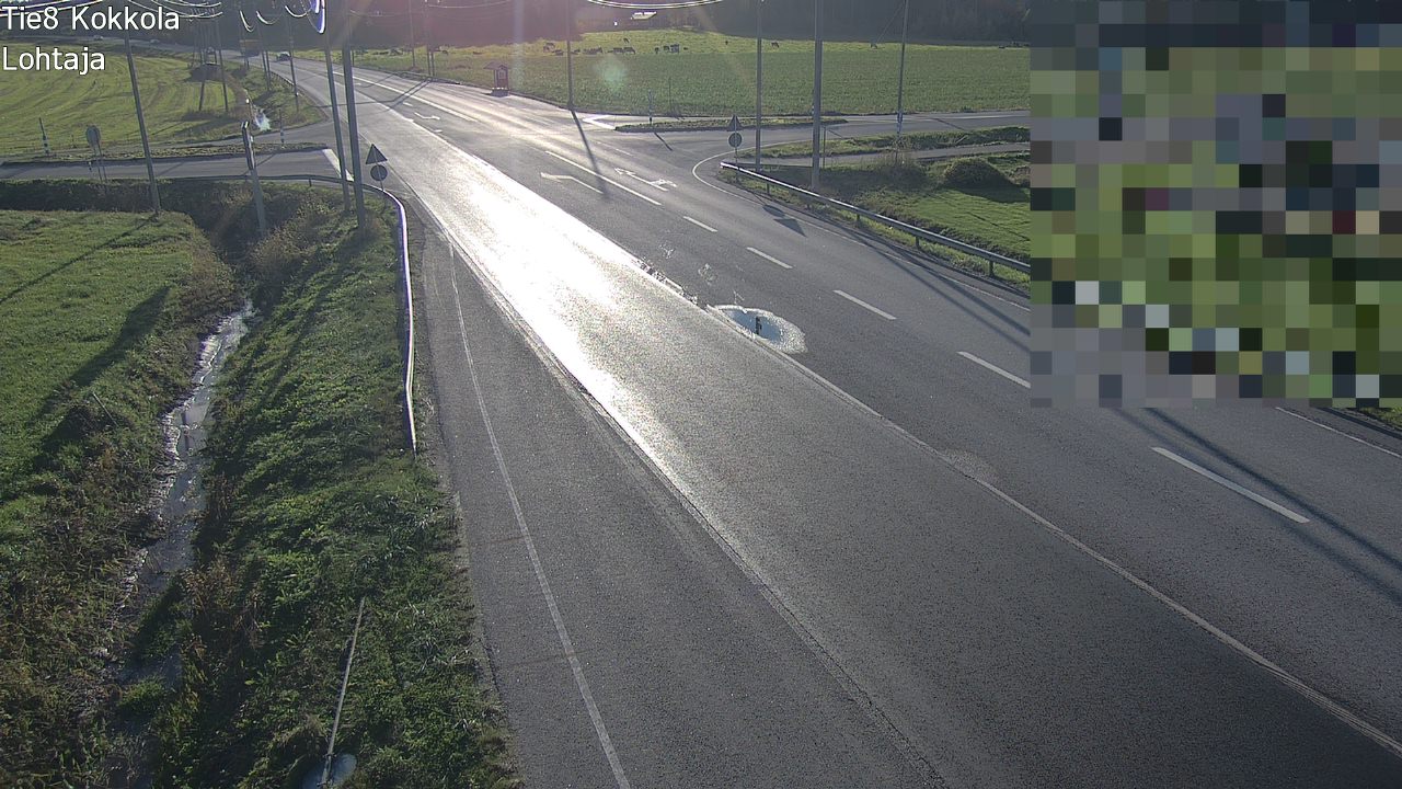 Weather Camera Image Road 8 Kokkola, Lohtaja, Kokkola, Keski-Pohjanmaa
