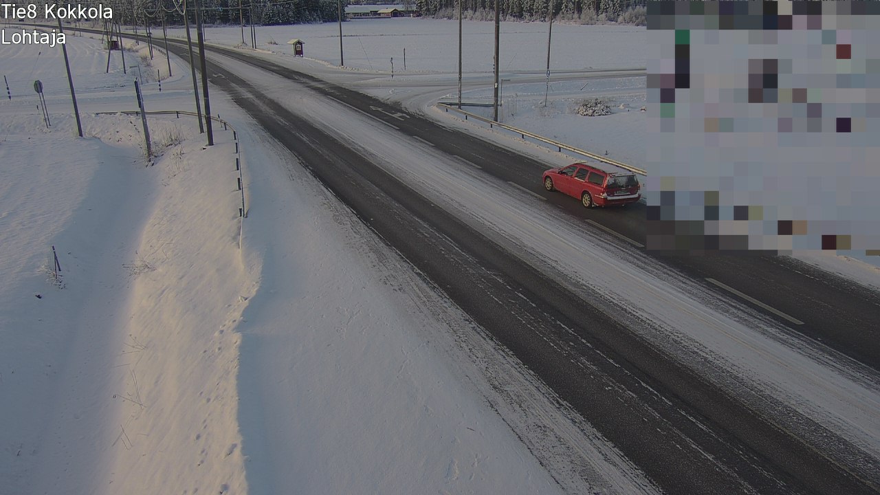 Weather Camera Image Väg 8 Karleby, Lochteå, Kokkola, Keski-Pohjanmaa
