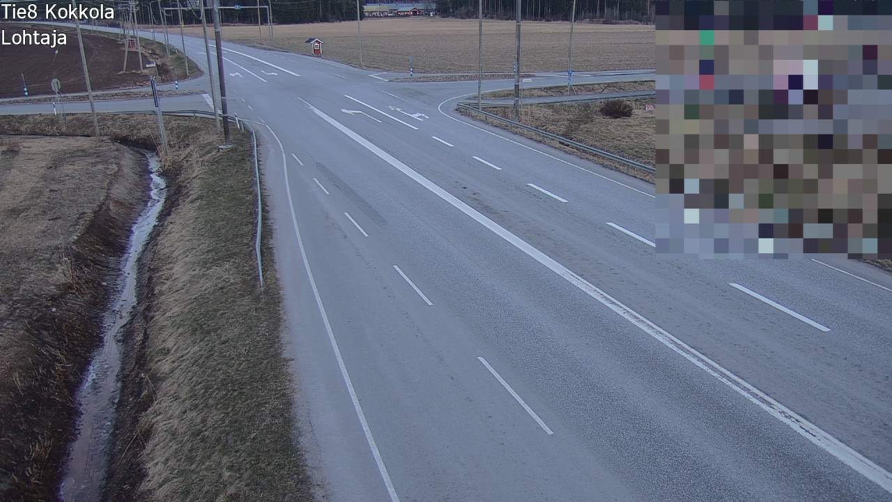 Weather Camera Image Road 8 Kokkola, Lohtaja, Kokkola, Keski-Pohjanmaa