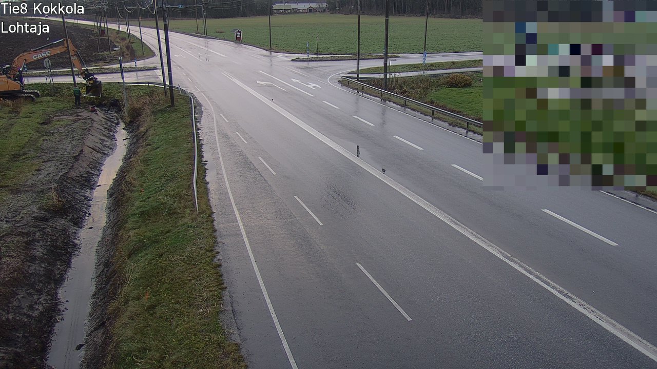 Weather Camera Image Road 8 Kokkola, Lohtaja, Kokkola, Keski-Pohjanmaa
