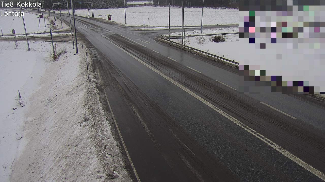 Weather Camera Image Väg 8 Karleby, Lochteå, Kokkola, Keski-Pohjanmaa