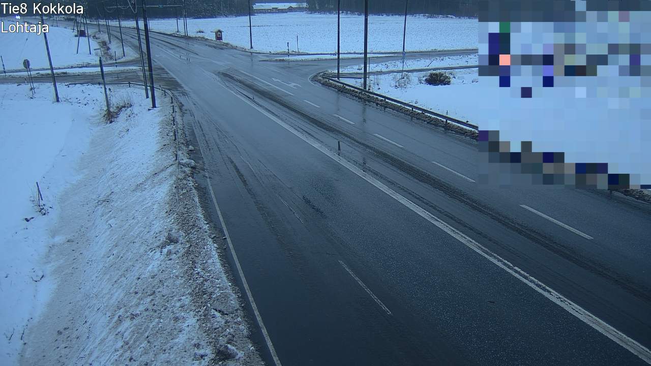 Weather Camera Image Väg 8 Karleby, Lochteå, Kokkola, Keski-Pohjanmaa