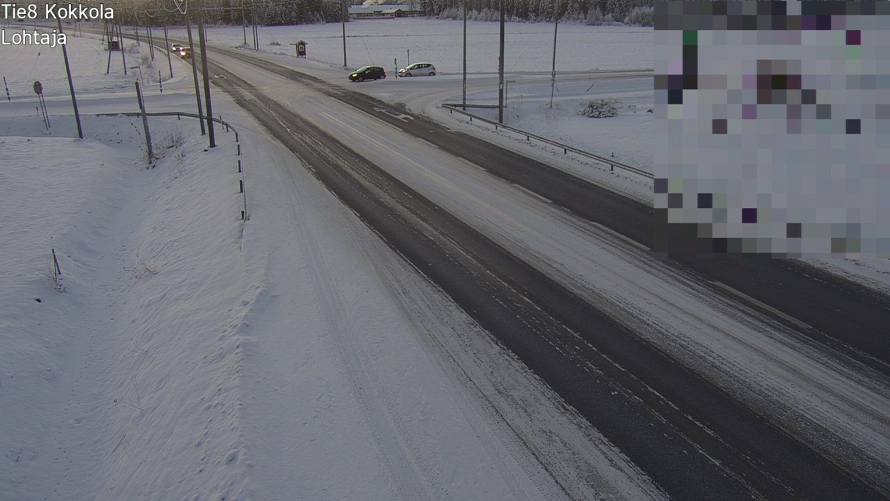 Weather Camera Image Väg 8 Karleby, Lochteå, Kokkola, Keski-Pohjanmaa