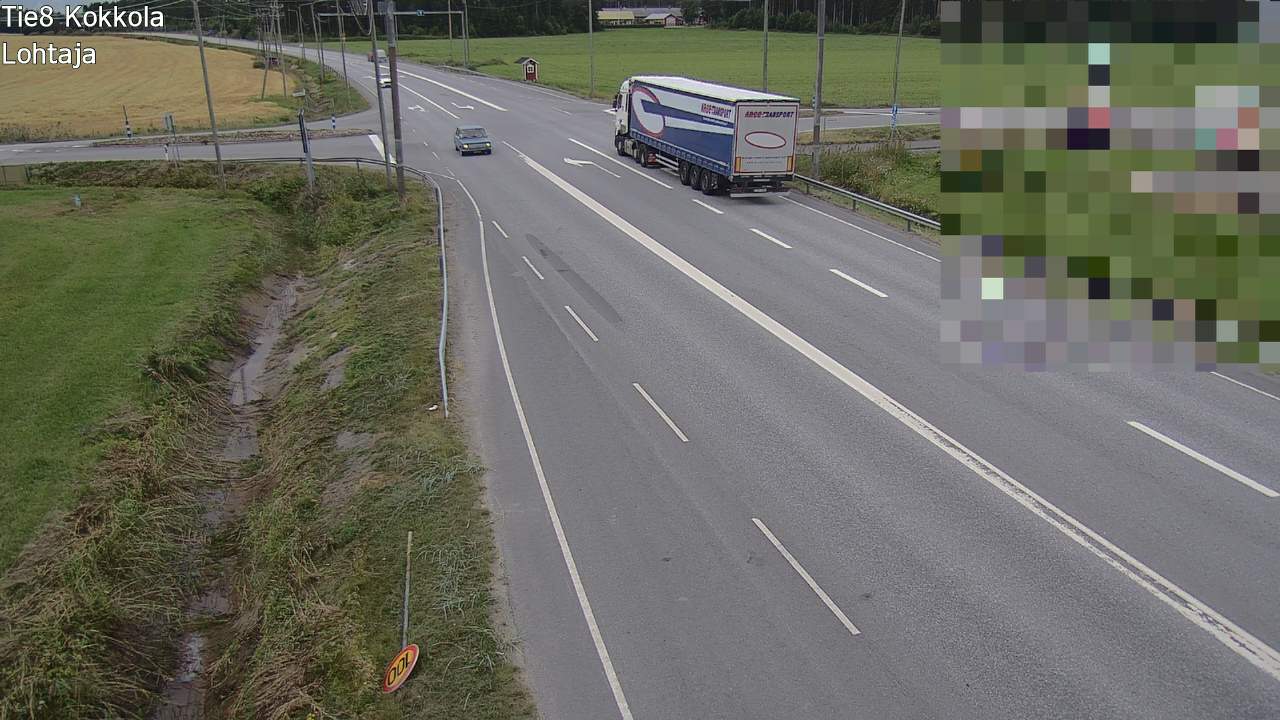 Weather Camera Image Väg 8 Karleby, Lochteå, Kokkola, Keski-Pohjanmaa
